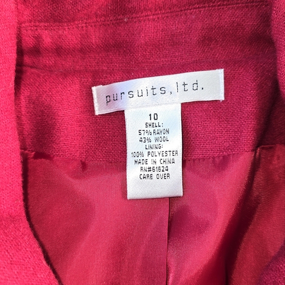 Pursuits Ltd. Wool blend jacket - Picture 4 of 7